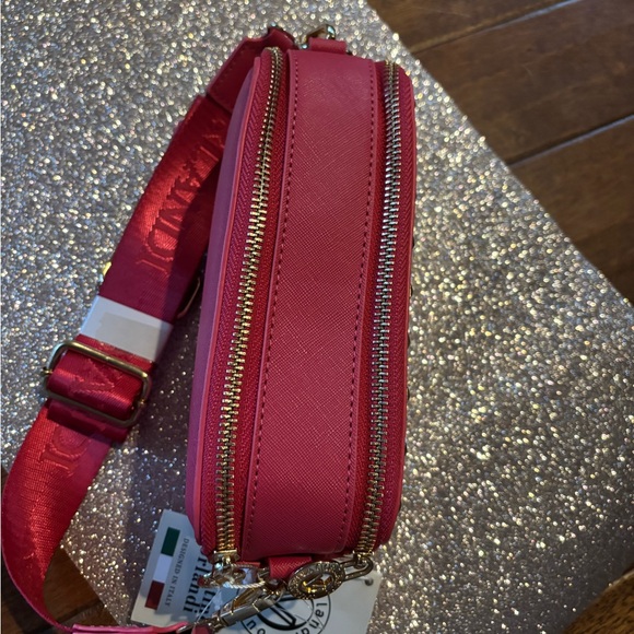NWT! Valentino Hot Barbie Pink Studded Crossbody camera Bag - Picture 5 of 11